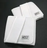 2 HOST Insta-Chill 12oz Freezable Can Cooler Sleeves White - Gel Cold Wraps