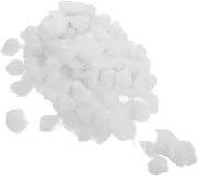 1 Absorbent Cotton Balls Cotton Wool Pads Large Cotton Swab Cotton Fabric Softener Cotton Balls for Face Cotton Swab Holder Laundry Hamper with Lid Ball Pit Balls Cotton Bud White