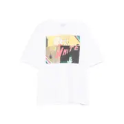 [Off-white] Off-white Graphic-print T-shirt L WHITE