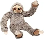 Fluff and Tuff Tico Sloth Plush Dog Toy, Large, 15-Inches