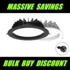 30/40W LED Dimmable Recessed Downlights Kit Dual Wattage Tri Colour