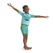 Toddler Unisex Crocodile Jammer Rash Top Set