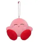 Hoshi no Kirby All Star Collection Key chain Mascot Plush Sleeping Star Kirby