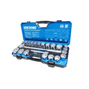 22 Pcs of Kincrome 3/4" Drive Socket Set - Metric & Imperial Mirror Polish
