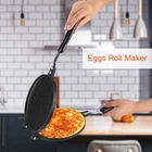 Household Round Crispy Machine Egg Roll Mold Waffle Machine Baking Tools (bun