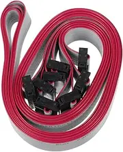 Vaguelly 4Pcs Pin Wire Flat Ribbon Cable Connector Pitch for Custom Cables Digital Cameras Laptops LCD Tvs and Monitors