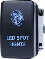 Push Button Switch LED SPOT LIGHTS FOR FORD Ranger (2011-2015) FORD PK Ranger (2007-2011) Mazda BT-50 BT50 (2011-2020) 12V 3A ON/OFF