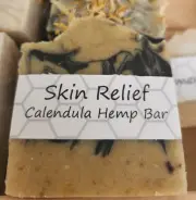 Calendula Infused Hemp Seed Oil Goat's Milk Soap