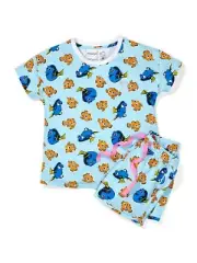 PETER ALEXANDER PYJAMA PJ SET TOP & SHORTS nemo dory disney 12 girls or 8 womens
