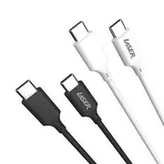 LASER USB-C to USB-C Cable Black & White 60W 2M 2 Pack - CB-UC2BW4-177