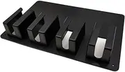 Healeved 1Pc Wall Mounted Hair Clipper Storage Rack Multifunctional Holder for Barber Tools Organize Up to Hair Clippers Durable Design for Home and Salon Use Easy to Clean High