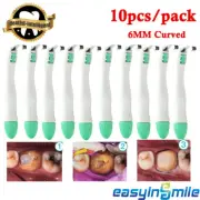 10Pcs Dental Sectional Contoured Matrix Bands 6MM Curved Metal Clamps Molar Clip