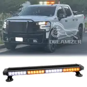 For Chevy Silverado 1500 2500 54LED Strobe Light Bar Rooftop Double Side Warning