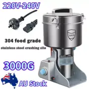304 Stainless Steel Electric Grain Grinder Cereal Wheat Powder Milling Grinding