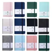 Hardcover Notebook PU Leather Notepad Pocket Journal Business Planner