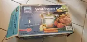 Vintage Sealed Mirro Matic M-0534 (4) Quart Speed Pressure Cooker Betty Crocker