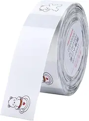 YaSao Thermal Label Semitransparent Paper for D11/D110/D101 Label Printer Barcode Price Size Name Blank Labels Waterproof Tear Resistant 14x40mm 160sheets/roll for Home Organizer Supermarket Store