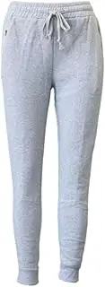 [FIL] Women's Track Pants Soft Fleece Slim Cuff w Zipped Pockets Ladies Trackies Basic