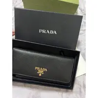 在飛比找蝦皮購物優惠-Prada經典信封與拉鍊式長夾