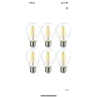 在飛比找蝦皮購物優惠-{現貨}LED6W燈泡 鎢絲燈泡 工業風 復古風 E27燈座