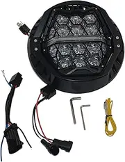 Motorcycle LED Round Front Headlight Headlamp Light Lamp For Harley Davidson
