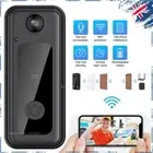 Wireless Smart Video Doorbell WiFi Phone-Security Camera Door-Bell Ring Intercom