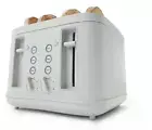4 Slice Soft Touch Toaster Stainless steel Housing Self centering
