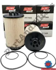 PF7986 Baldwin Fuel Filter Replace International 3004473-C91, P55082 (6 Pack)