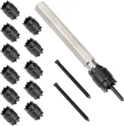 14-Pack Spot Weld Cutter Sets Double Sided, 3/8" HSS Spot Weld Cutter Remover