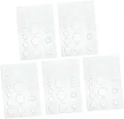 Gadpiparty Pcs Abs Quilling Mould Kit for d Paper Craft Geometric Templates Spherical Styler