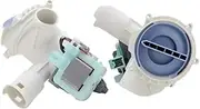 Washing Machine Drain Pump Compatible For Bosch IQ300/iQ500 Drum Washing Machine Replacement Drain Motor Pump(Burgundy)