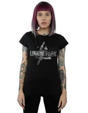 Linkin Park Women's Prism Smoke T-Shirt L