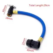 29cm 600PSI R134A Car Air Conditioning Recharge Hose Refrig/erant Bottle Can Tap