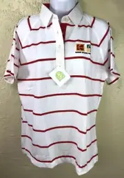 VTG Kodak Sports Program LPGA Ladies LaMode Golf Shirt Polo Sz Large NWT