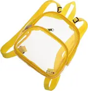 Alasum Clear Backpack for Girls Transparent Sports Bag for Concerts Festivals and Outdoor Activities Ample Storage Space and Versatile Design