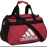 adidas Diablo Duffel bag Small Light Pink Backpack Travel Gym Pockets New