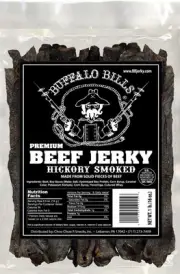 Buffalo Bills 16oz Premium Hickory Beef Jerky Pieces hickory smoked jerky in ...