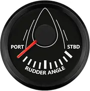 EING Waterproof Rudder Angle Indicator Gauge Meter 0-190ohm with Mating Sensor 2"(52mm) with Backlight