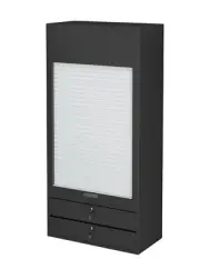 Premium Cigarette Tobacco Cabinet Unit Security Roller Shutter 112 Facings 195Kg