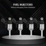 4Pcs Fuel Injectors for Mini Cooper Countryman 2011-2016 Cooper 2010-2015 1.6L (for: Peugeot)