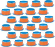 SHINEOFI Effortless Stretch Film Application 24pcs Plastic Pallet Film Roll Handles Comfort Grip for Shrink Wrap