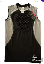 Youth Padded Chest Protector Shirt HeartGuard-Sternum Protection Size Medium