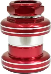 YST Old School BMX 1" Threaded Bike Headset 32.5 Cups 26.4mm, Red, YT2883