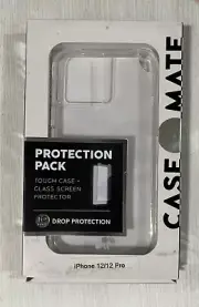 Case-Mate Protection Pack Tough Clear Case & Screen Protector iPhone 12 & 12 Pro