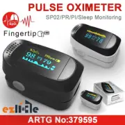 Fingertip Pulse Saturation Heart Rate Digital Monitor Blood Oxygen OLED SpO2