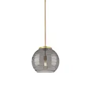 Innovations Lighting 221-1S-15-14 Athens Pendant Athens Deco - Brass