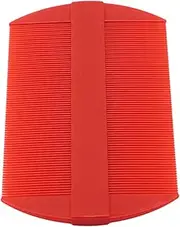Sevenfly Flea Lice Combs Double Sided Lice Removal Comb Hair Grooming Comb with Teeth Hair Comb Double Sided Fine Tooth Combs,Red