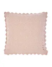 [Linen House] Miranda Cushion 48x48cm in Pink