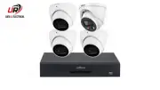 Dahua 3 x 6MP + 1 X 8MP TIOC S2 version and 4CH AI Network Video Recorder kit
