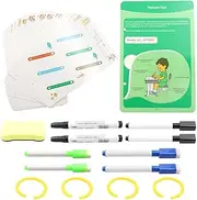 Hsthe Sea Scribble Smart Workbook for Toddler 2-6,Pen Control Training Book,Reusable Preschool Workbook Preschool Learning Activities for Toddlers,Fast-Track Young Minds